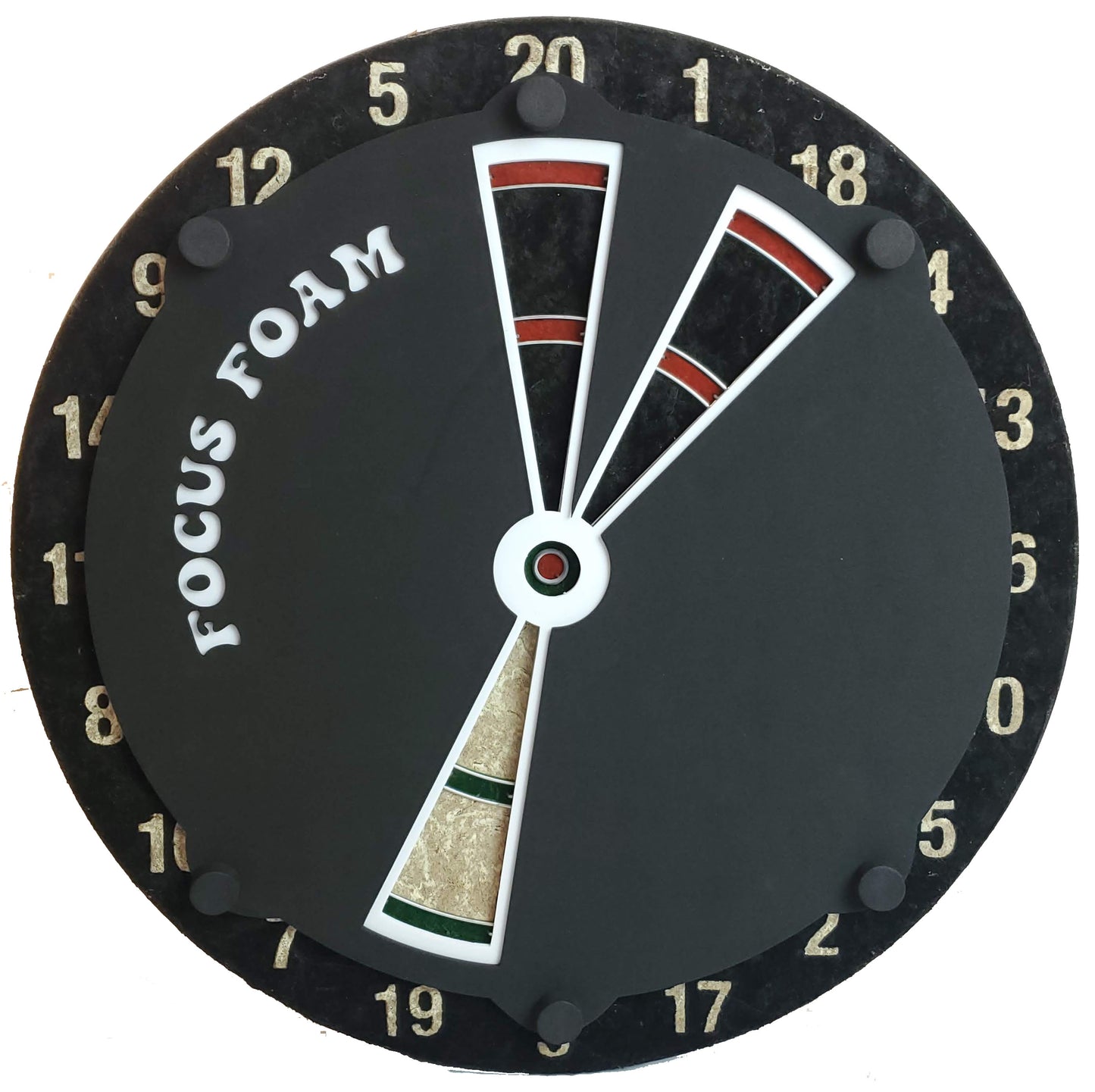 Steel Tip Dartboard Overlay – 20/19/18 Trainer (Non-Magnetic)