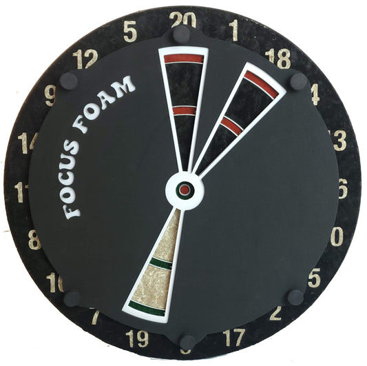 Steel Tip Dartboard Overlay – 20/19/18 Trainer (Non-Magnetic)