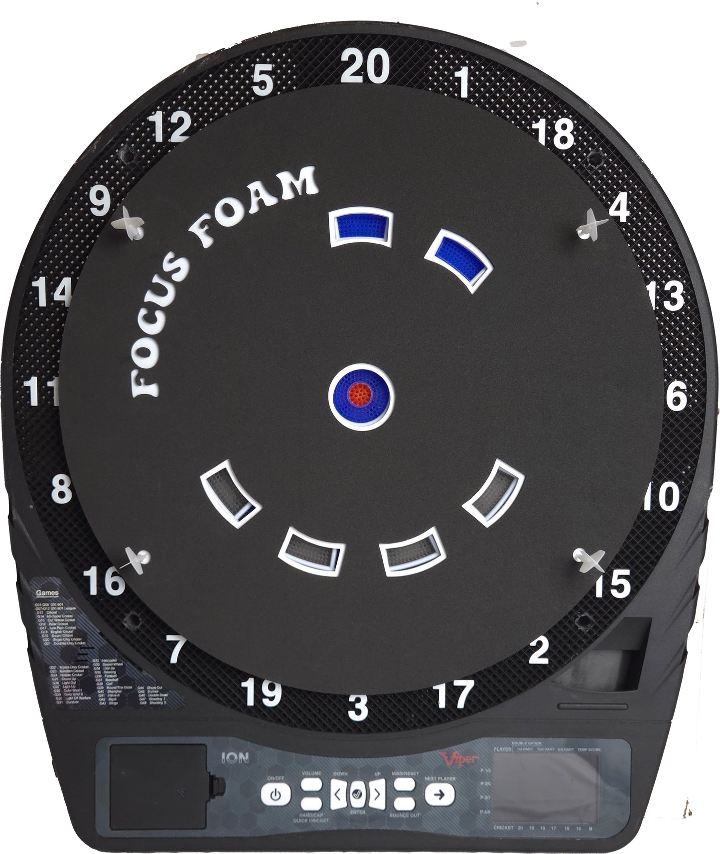 Soft Tip 10-Pack - Full Collection - Dartboard Overlays (Non-Magnetic, 15.5")