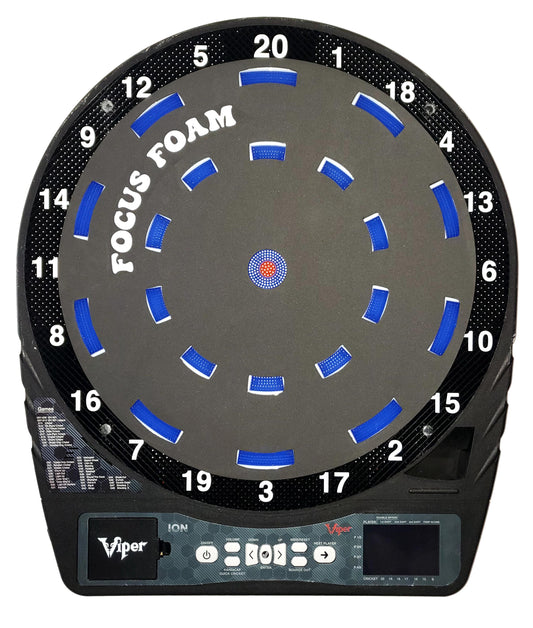 Soft Tip 5-Pack - Fit to Form Doubles & Triples Trainer - Dartboard Overlays (15.5", No Outlines)