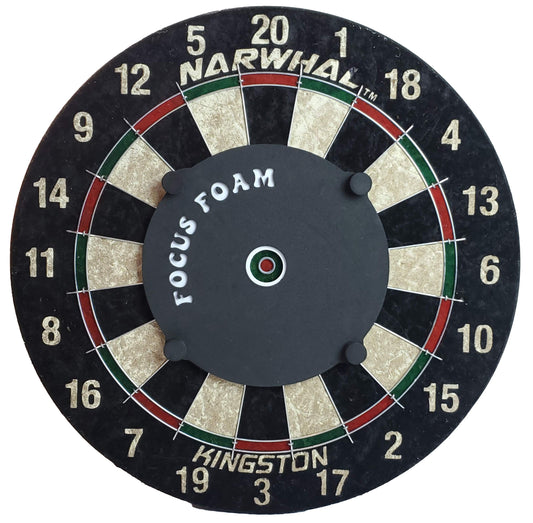 Steel Tip Dartboard Overlay – Only the Bull (Non-Magnetic)