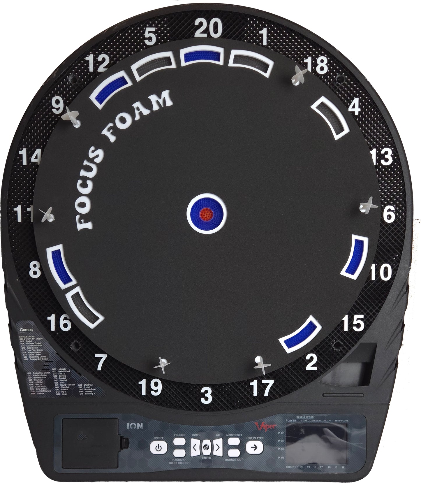 Soft Tip 10-Pack - Full Collection - Dartboard Overlays (Non-Magnetic, 15.5")