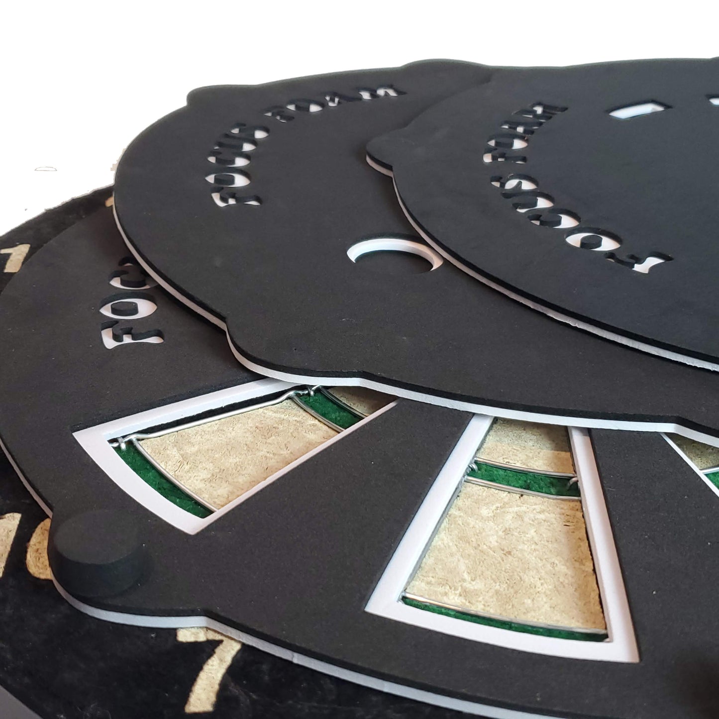 Steel Tip 3-Pack - Ultimate Cricket Trainer Set - Dartboard Overlays (Non-Magnetic)