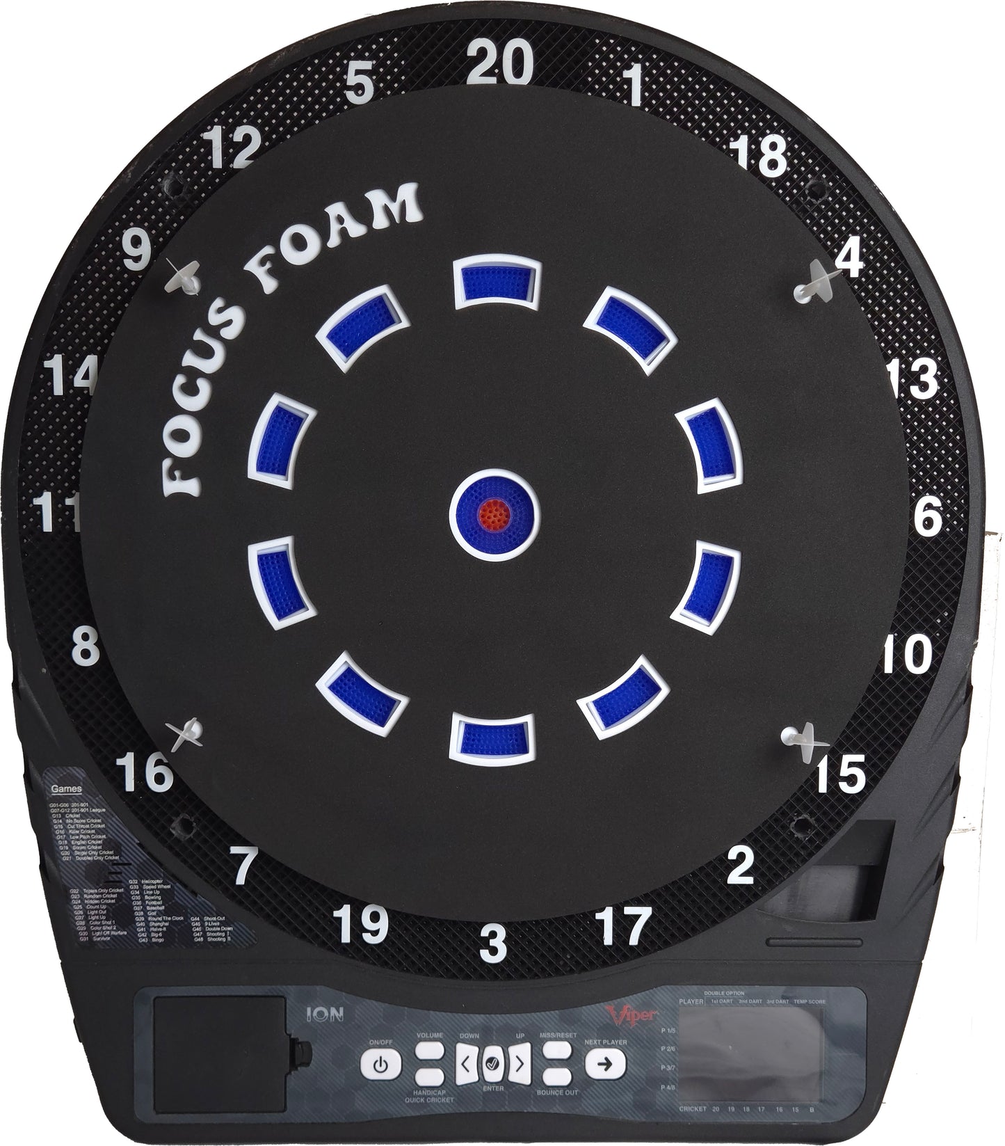 Soft Tip 10-Pack - Full Collection - Dartboard Overlays (Non-Magnetic, 15.5")