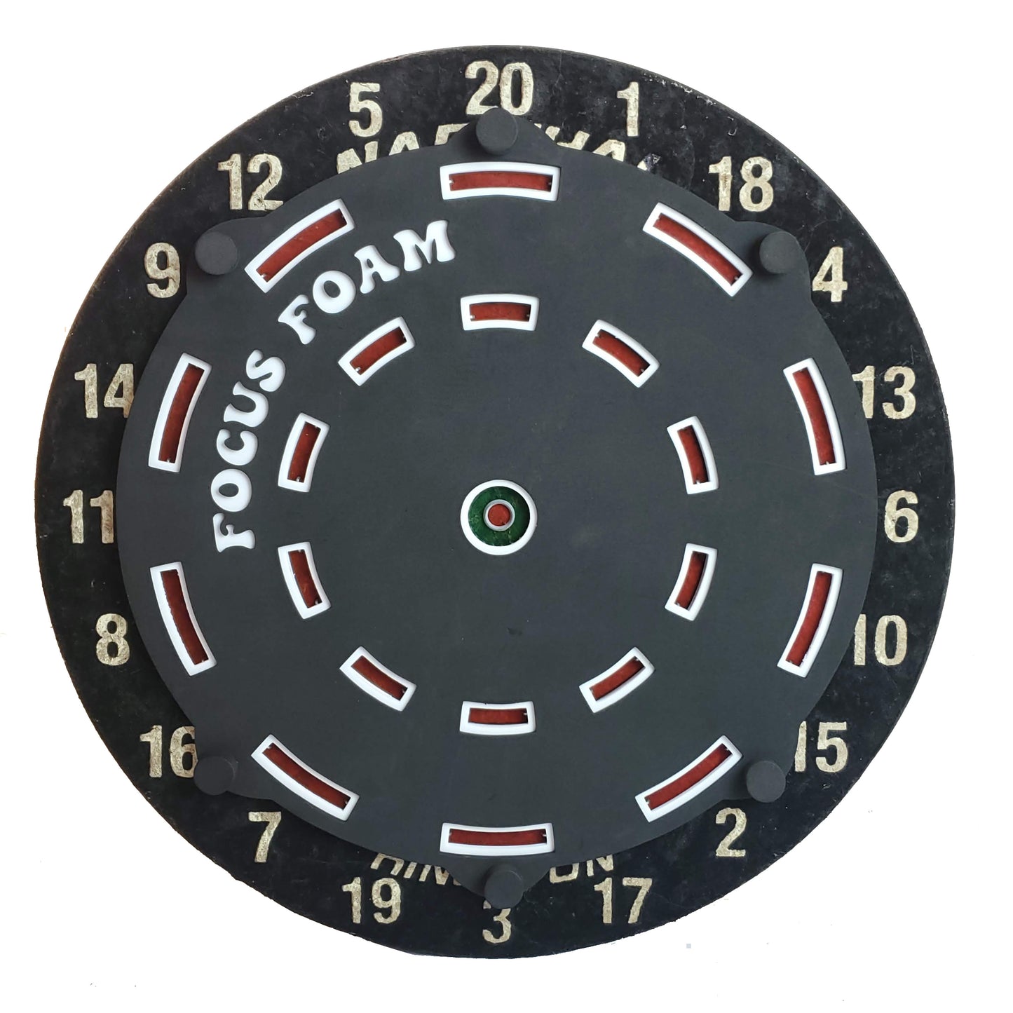 Steel Tip 2-Pack - Essentials - Magnetic Dartboard Overlays (Black)