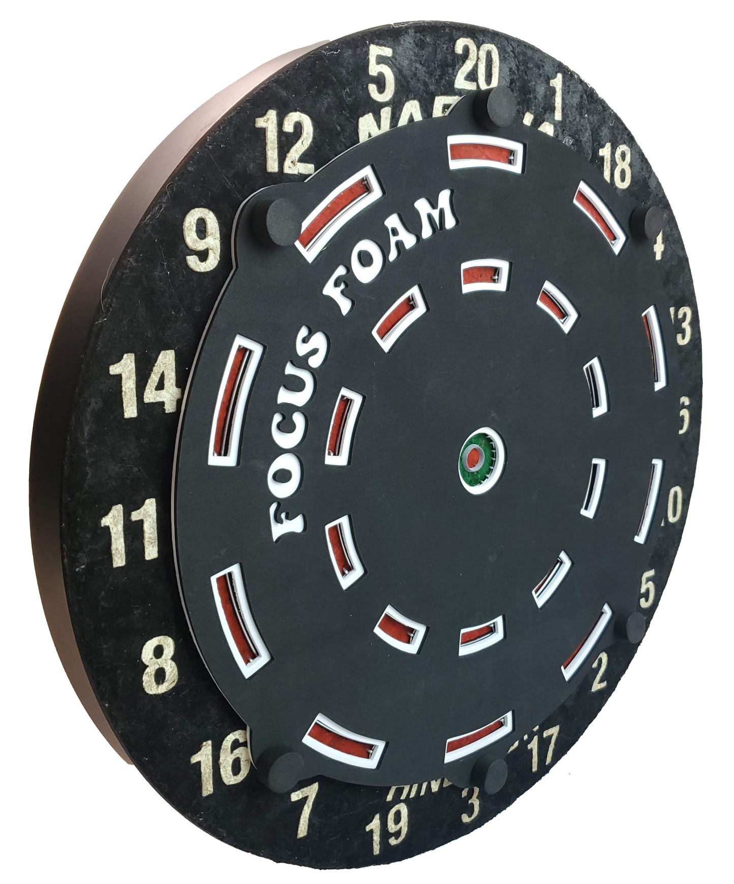 Steel Tip 2-Pack - Essentials - Magnetic Dartboard Overlays (Black)
