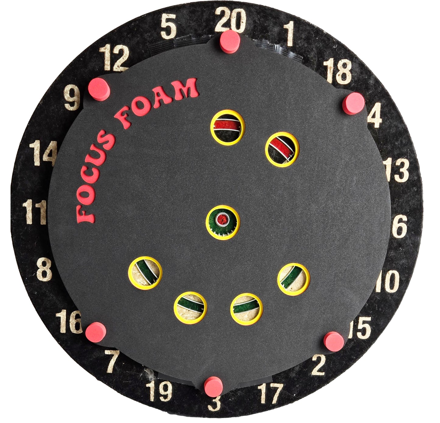 Steel Tip 3-Pack - Magnetic Best Sellers - Dartboard Overlays (Black, Red, Yellow)