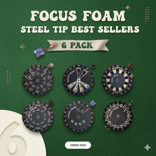 Steel Tip Best Sellers 6 Pack