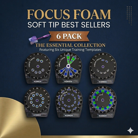 Soft Tip Best Sellers 6 Pack 15.5" Boards